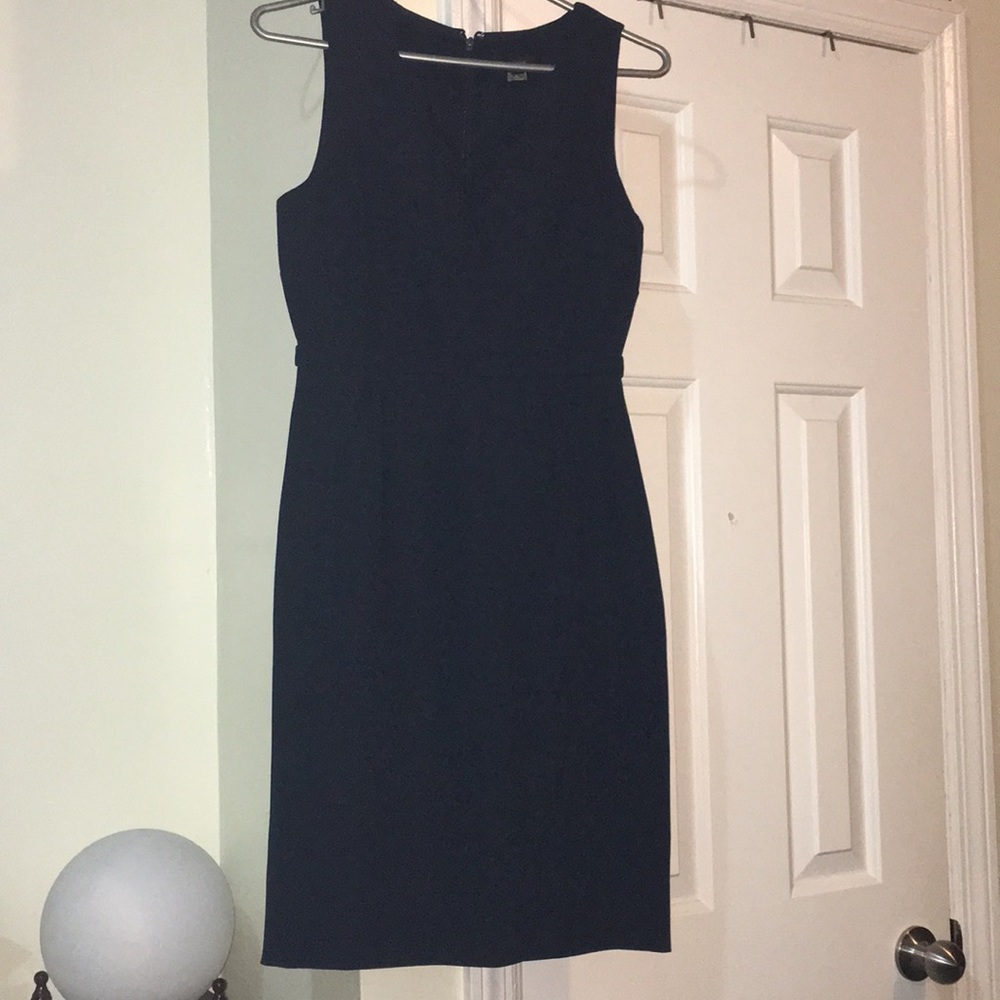 J.Crew size 2 midi blue dress
